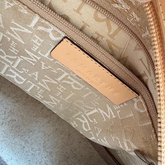 Lamarthe Tan Leather Shoulder Bag - Picture 4 of 8